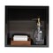 Alfi Brand 12" x 12" Brushed Black PVD Stainless Steel Square Single Shelf Shower Niche ABNP1212-BB - alternate 3